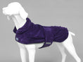 Load image into Gallery viewer, George Barclay MuttMop Drying Robe Plum