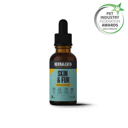 Herbal Cat Skin & Fur Drops 30ml