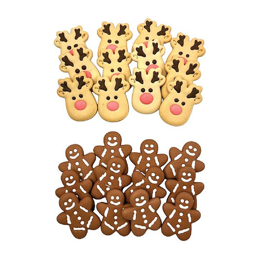 Happy Pet Reindeer & Gingerbread Biscuits