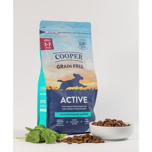 Cooper & Co. Grain Free Active Duck with Pheasant & Spinach
