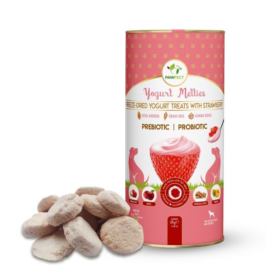 Pawfect Yogurt Melties Pre and Probiotic Dog Treats 38g