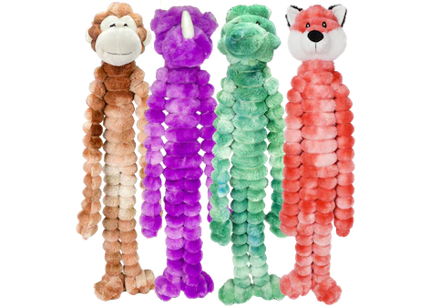 Multipet Crimply Cuddlier Animals Dog Toy
