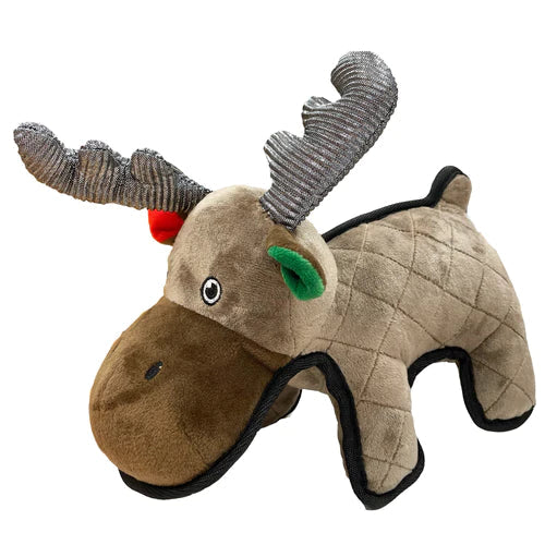 Happy Pet Luxury Christmas Reindeer Dog Toy