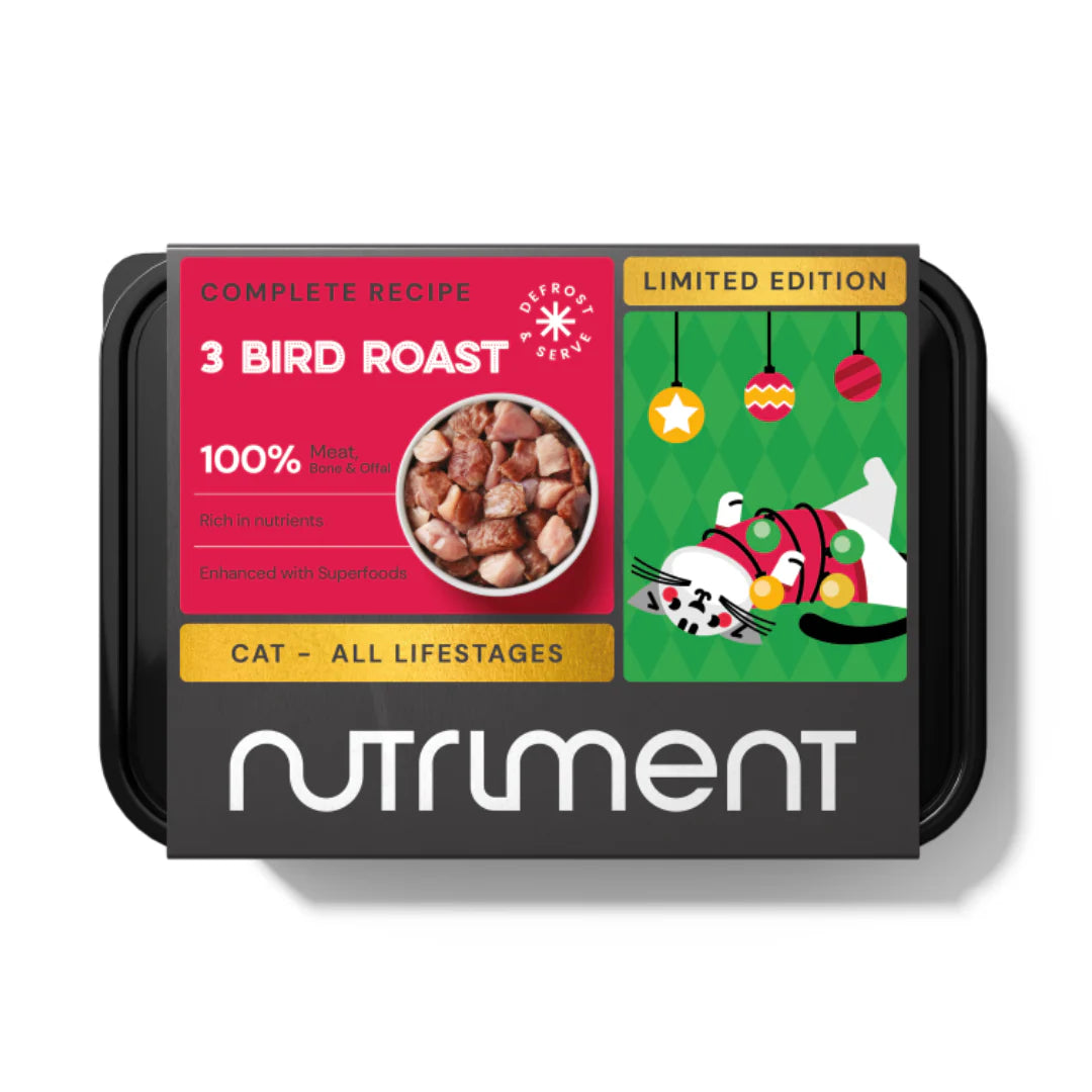 Nutriment Cat Christmas 3 Bird Roast 500g