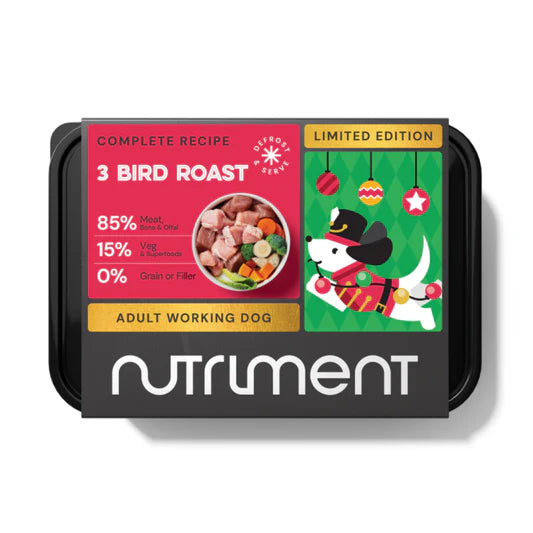 Nutriment Dog Christmas 3 Bird Roast 500g
