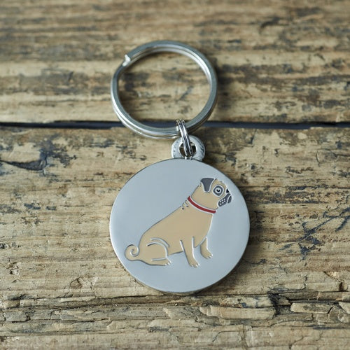 Sweet William ID Tag - Pug