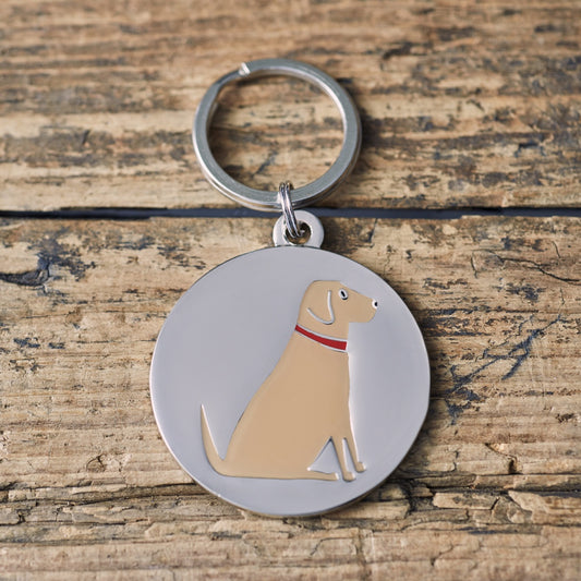 Sweet William ID Tag - Yellow Labrador