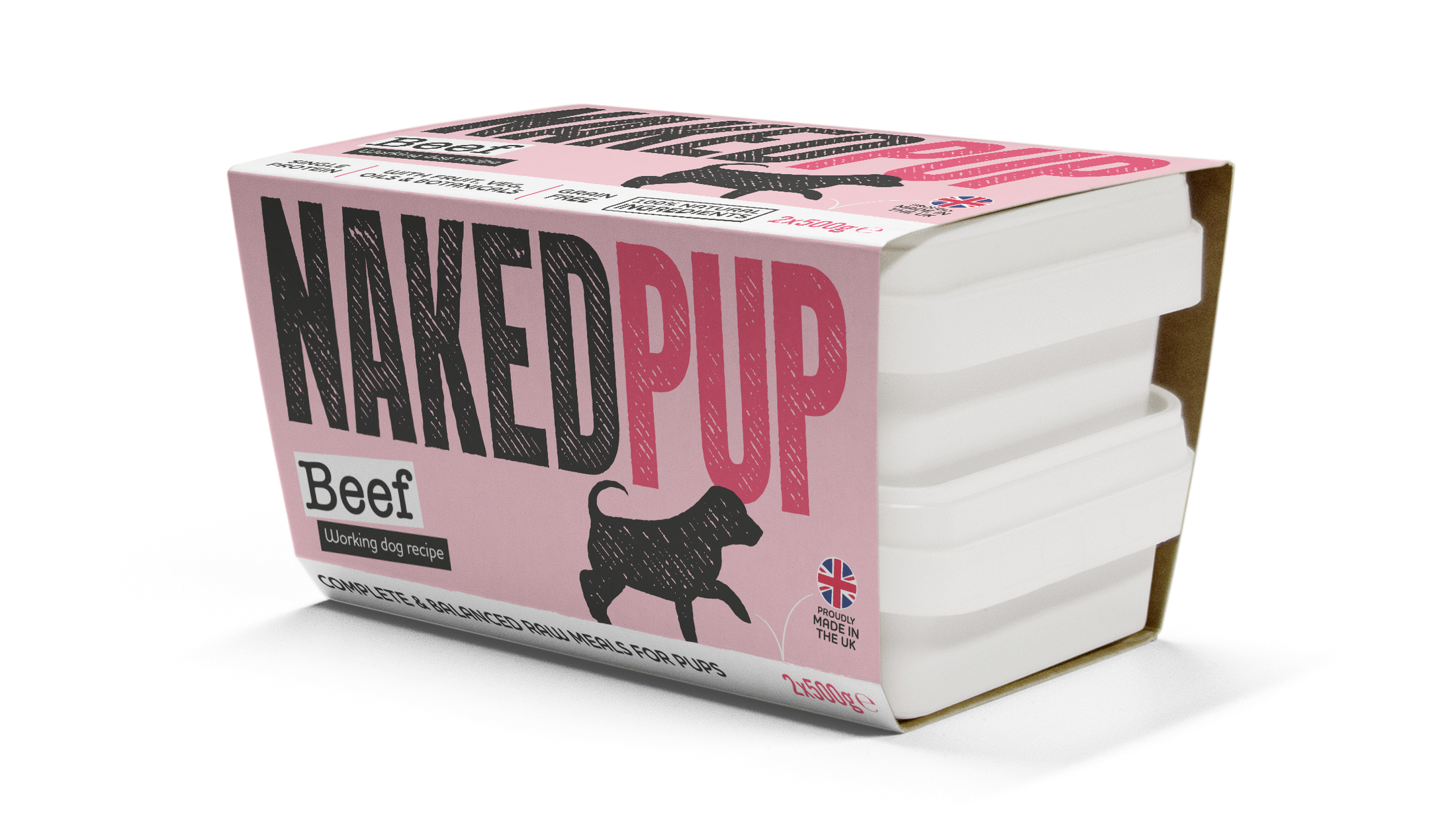Naked Dog Puppy Beef