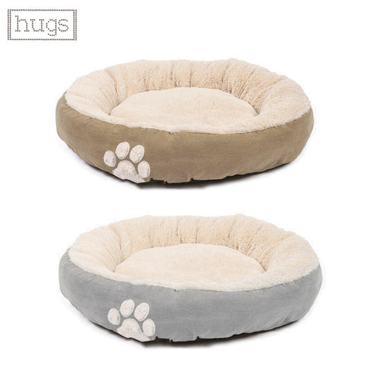 Hugs Round Cat & Dog Beds 24"