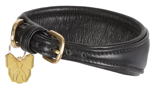 Digby & Fox Greyhound Collar Black