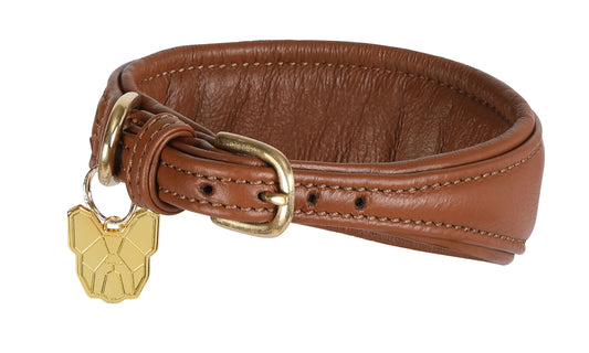 Digby & Fox Greyhound Collar Tan
