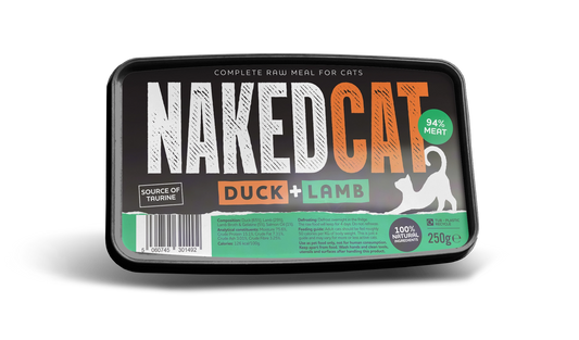 Naked Raw Cat Food Duck & Lamb
