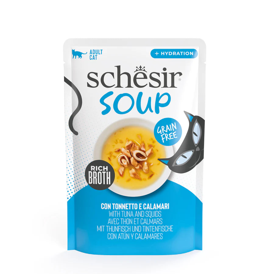 Schesir Tuna With Squid Soup 40g