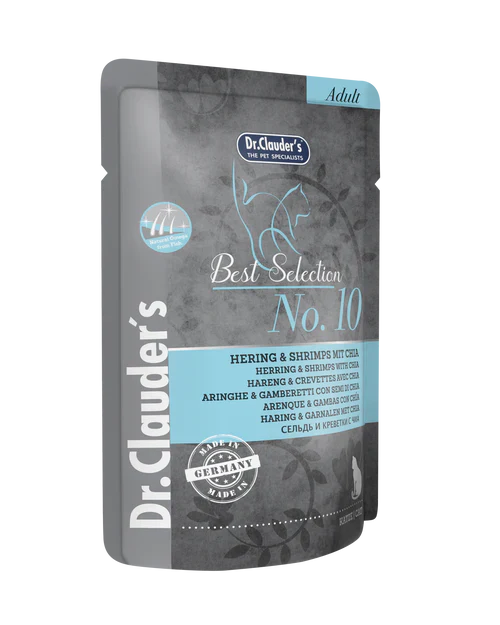 Dr Clauder's Best Selection No 10 Herring & Shrimp With Chia 85g