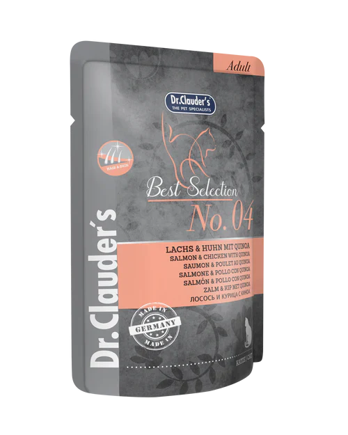 Dr Clauder's Best Selection No 4 Salmon & Chicken With Quinoa 85g