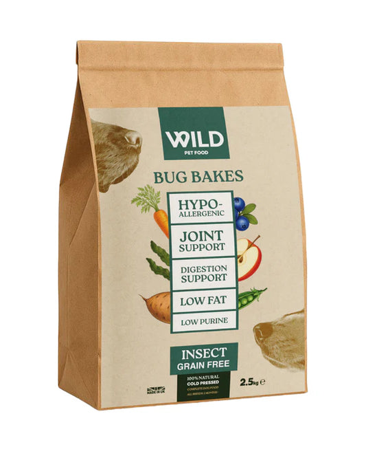 Wild Bug Bakes Insect Cold Pressed Dog Food