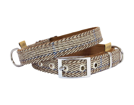 Earthbound Traditional Tweed Collar Beige