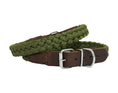 Load image into Gallery viewer, Earthbound Braided Nylon Leather Collar
