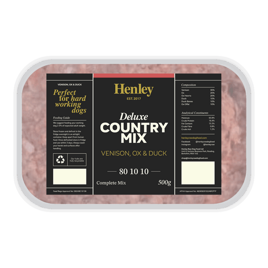 Henley Raw Venison, Ox and Duck Complete 500g