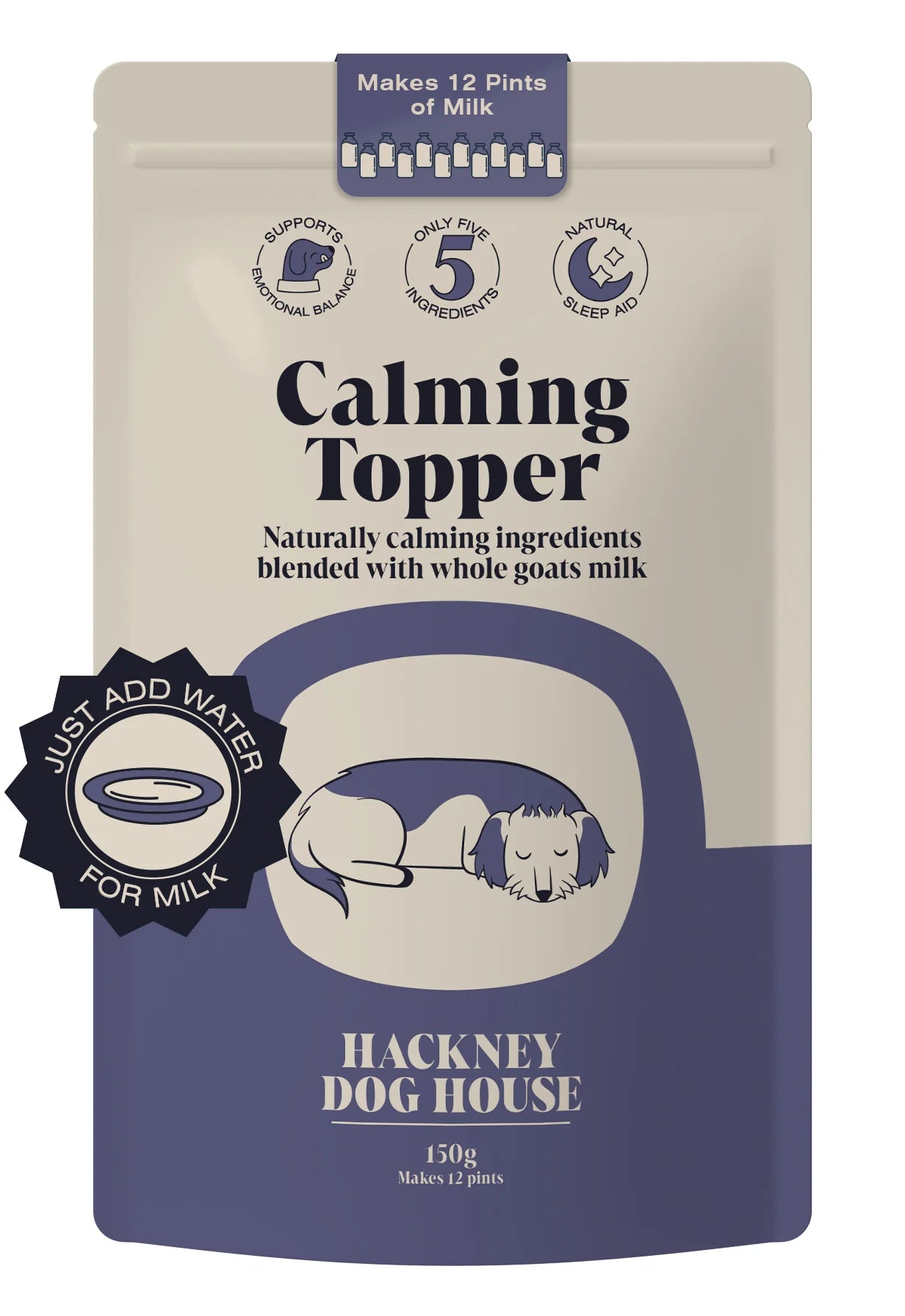 Hackney Dog House Calming Goat Milk Powder
