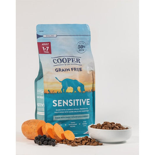 Cooper & Co. Grain Free Sensitive Duck with Sweet Potato and Blackberry