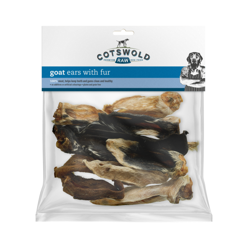 Cotswold Air Dried Goat Ear with Fur