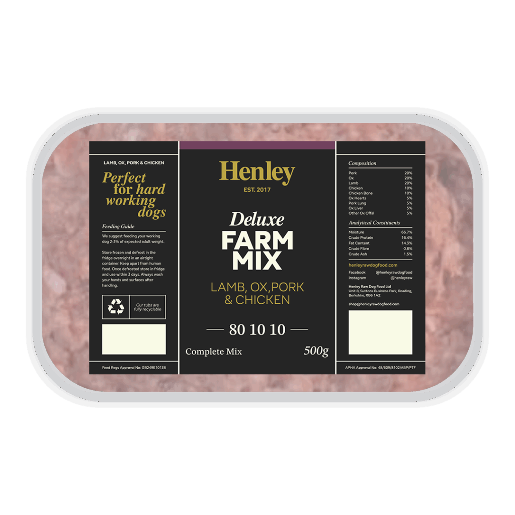 Henley Raw  Farm Mix Complete 500g