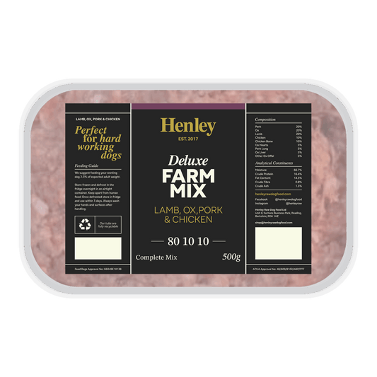 Henley Raw  Farm Mix Complete 500g