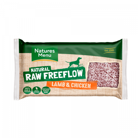 Natures Menu Freeflow Chicken & Lamb Mince 2kg