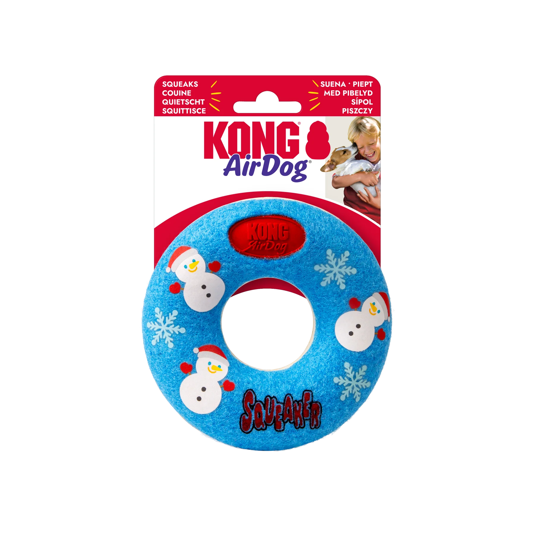 Kong Holiday Airdog Donut Medium