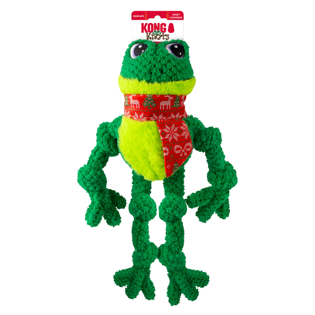 Kong Holiday Knots Frog