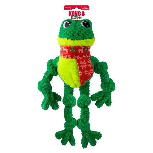Kong Holiday Knots Frog