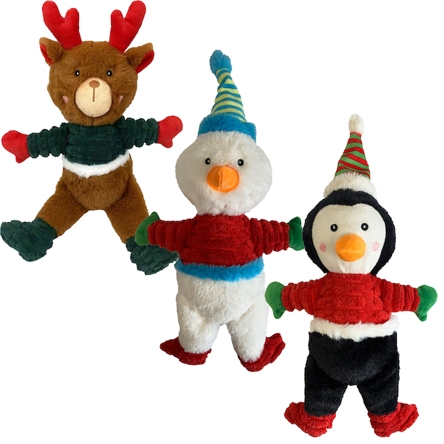 Hem & Boo Assorted Christmas Dog Toy