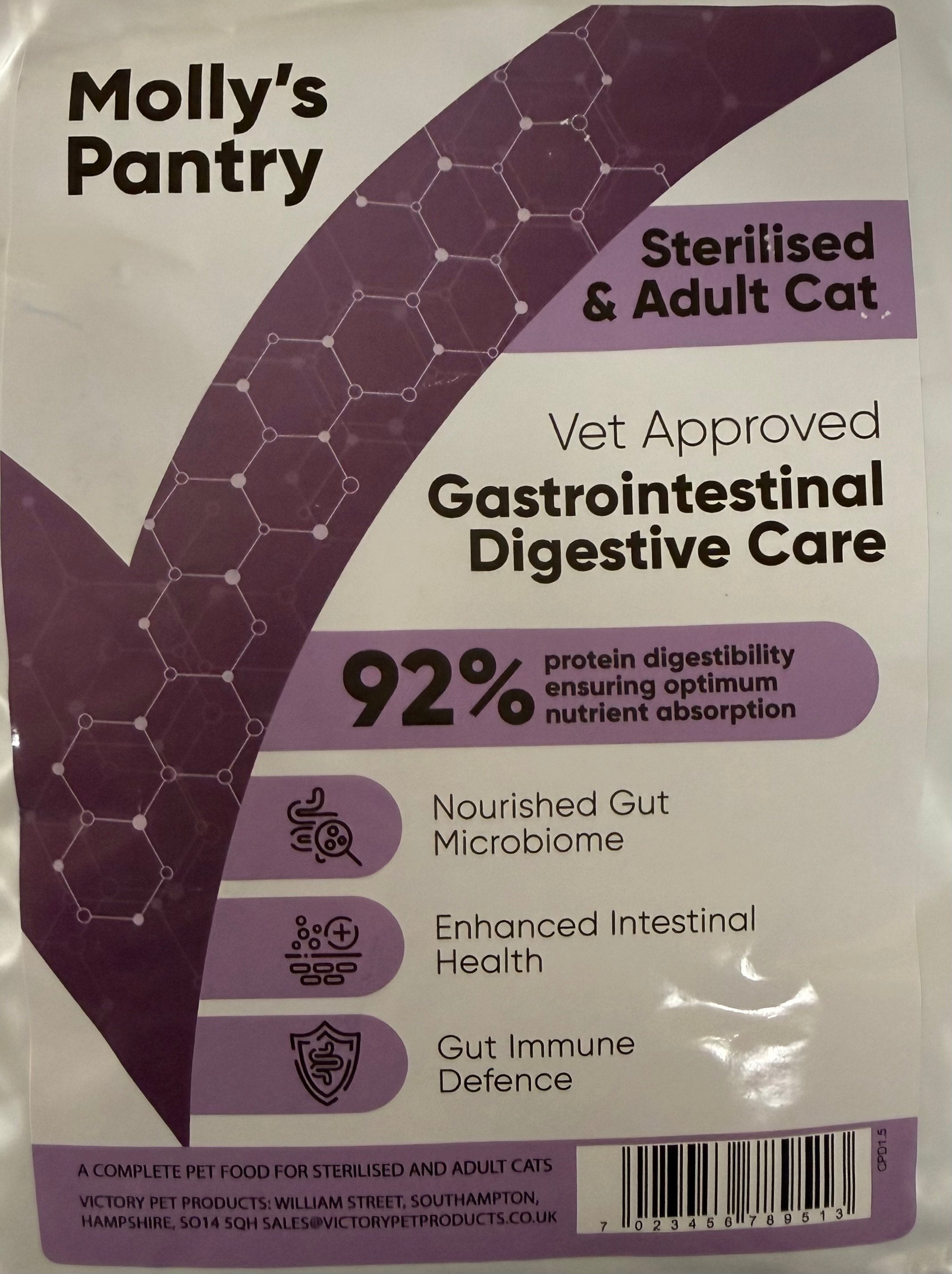 Molly's Pantry Adult Cat Gastrointestinal Digestive Care