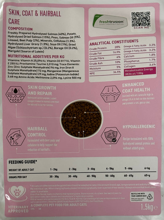 Molly's Pantry Adult Cat Skin, Coat & Hairball