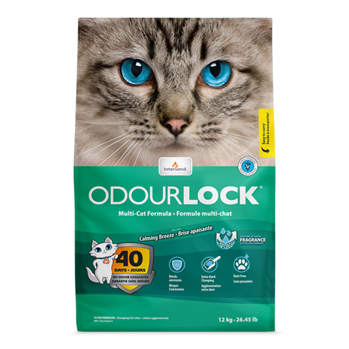Intersand OdourLock Cat Litter Calming Breeze