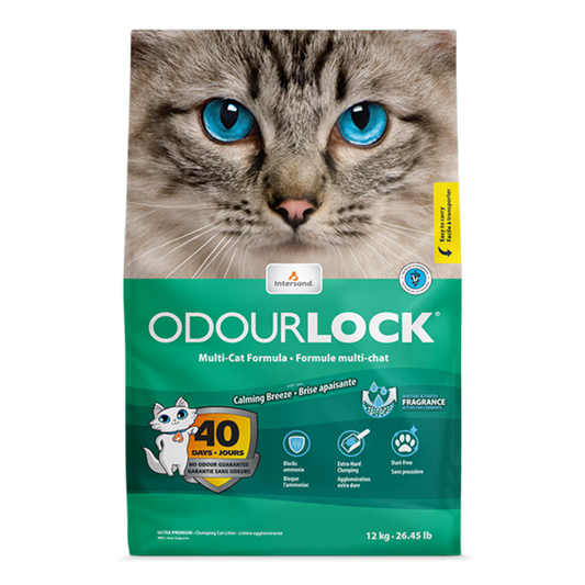 Intersand OdourLock Cat Litter Calming Breeze