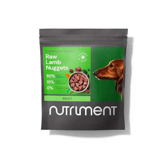 Nutriment Dog Lamb Frozen Nuggets 1kg