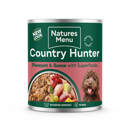 Country Hunter Adult Dog Food Pheasant & Goose 600g Tin