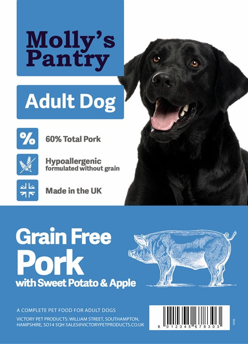 Molly's Pantry 60% Pork Kibble