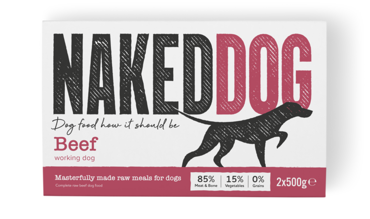 Naked Dog Raw Beef