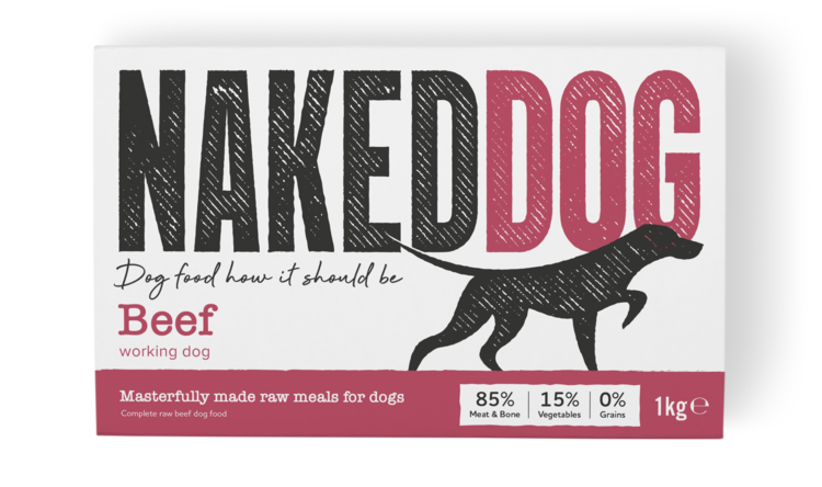 Naked Dog Raw Beef