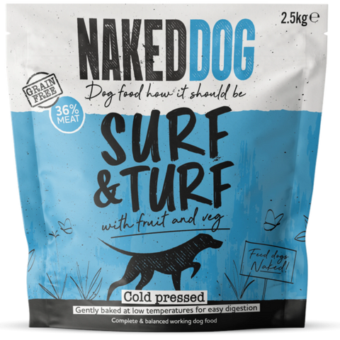 NakedDog Cold Pressed Surf & Turf