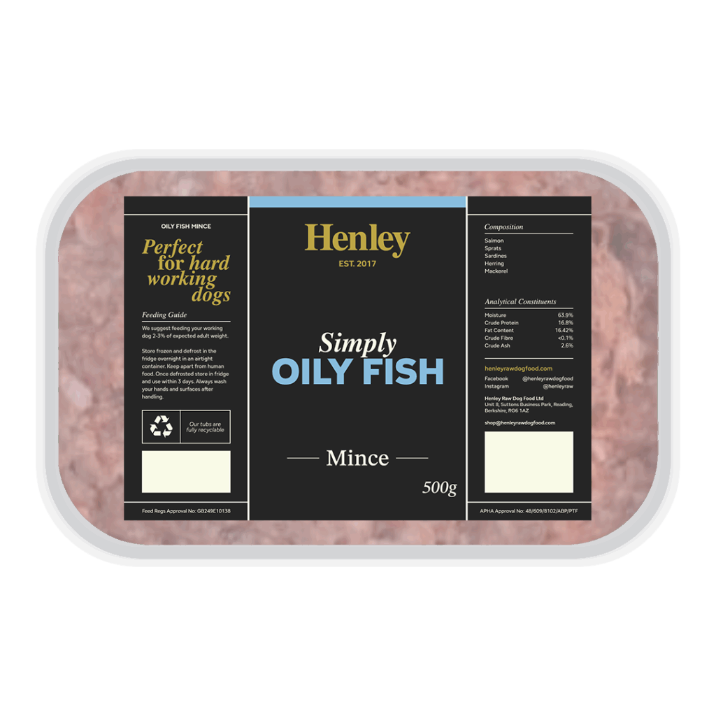 Henley Raw Oily Fish Mince 500g