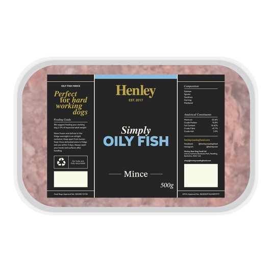 Henley Raw Oily Fish Mince 500g
