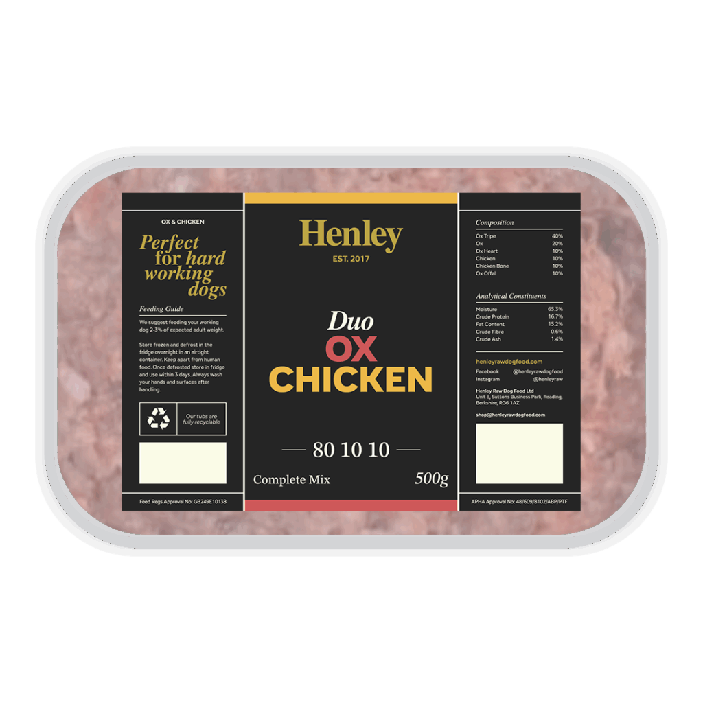 Henley Raw Ox & Chicken Complete 500g