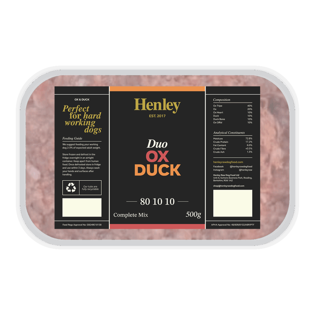 Henley Raw Ox and Duck Complete 500g