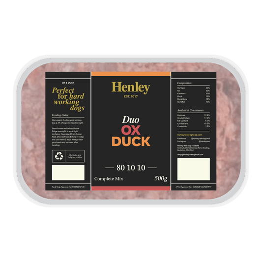 Henley Raw Ox and Duck Complete 500g