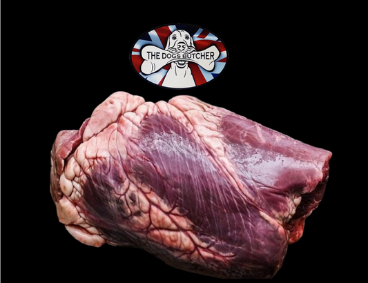 The Dogs Butcher Ox Heart Chunks 500g