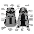 Load image into Gallery viewer, K9 Sport RuckSack Plus 2 Grey/Mint
